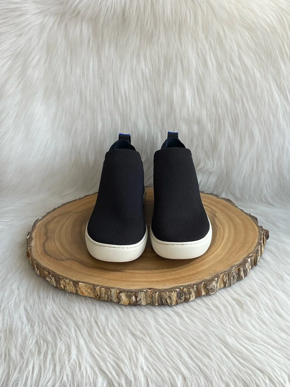 Rothy’s The Chelsea black ankle boots